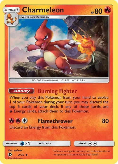 Charmeleon card art