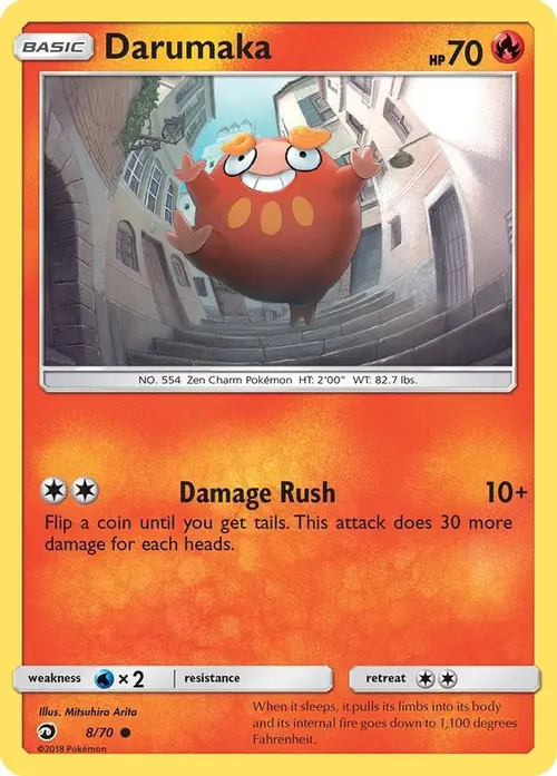 Darumaka card art