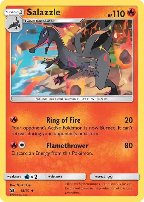 Salazzle card art