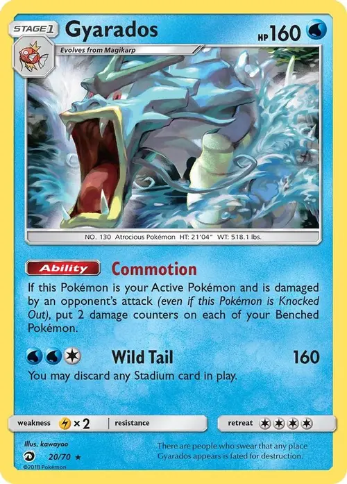 Gyarados card art