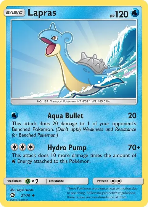 Lapras card art
