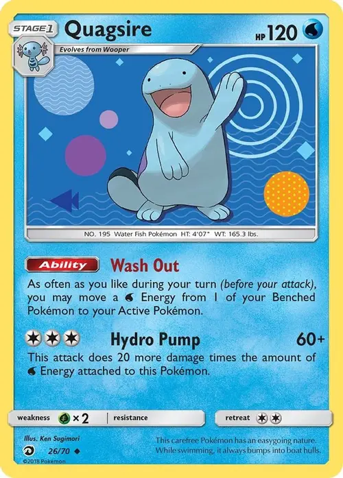 Quagsire card art