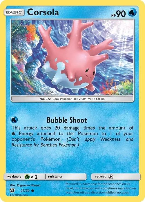 Corsola card art