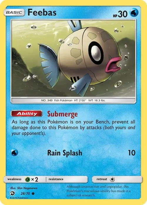 Feebas card art