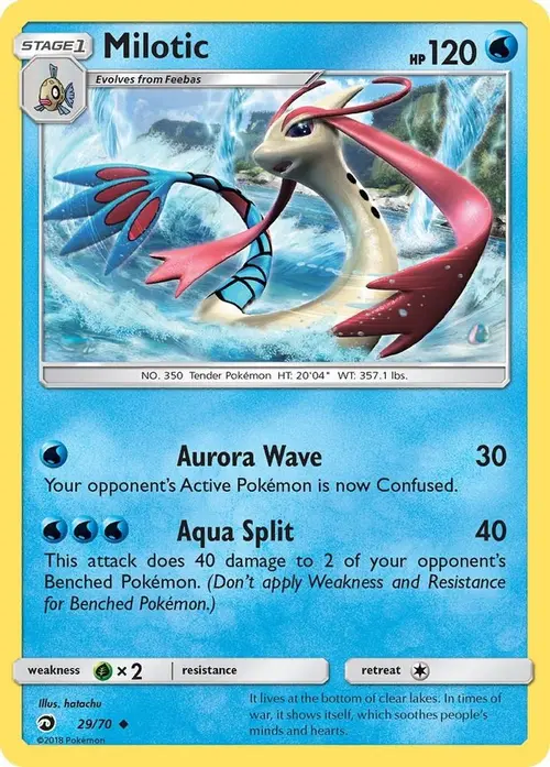 Milotic card art