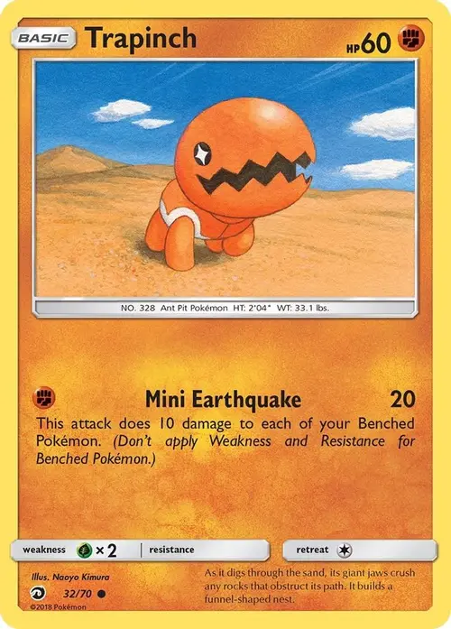 Trapinch card art