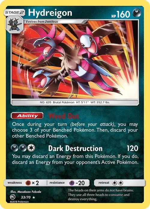 Hydreigon card art