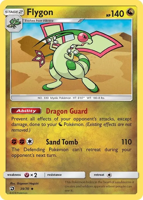 Flygon card art