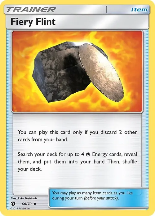 Fiery Flint card art