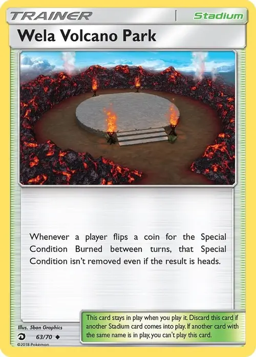 Wela Volcano Park card art