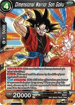 Dimensional Warrior Son Goku card art