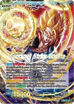 Gogeta // Knockout Strike Gogeta card art