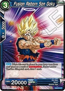 Fusion Reborn Son Goku card art