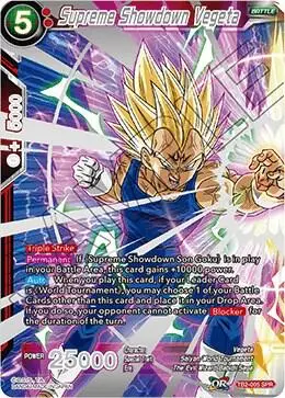 Supreme Showdown Vegeta (SPR) card art