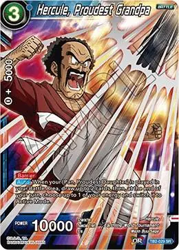 Hercule, Proudest Grandpa card art
