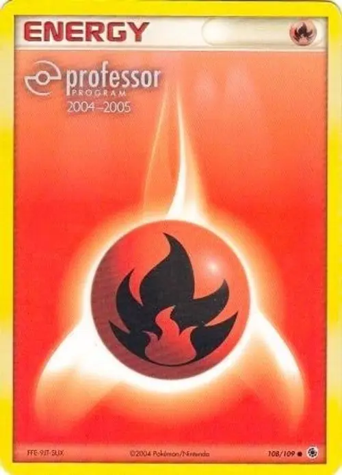 Fire Energy (2004-2005) card art