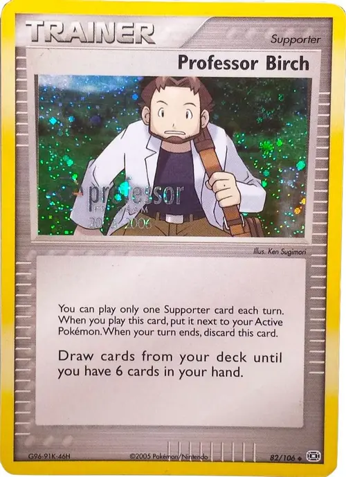 Professor Birch (2006) card art