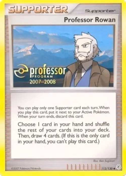 Professor Rowan (2007) card art