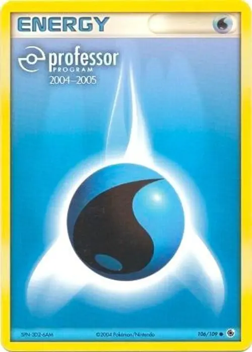 Water Energy (2004-2005) card art