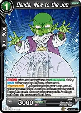 Dende, New to the Job card art