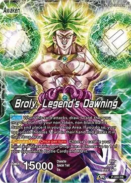 Broly // Broly, Legend's Dawning (Movie Promo) card art