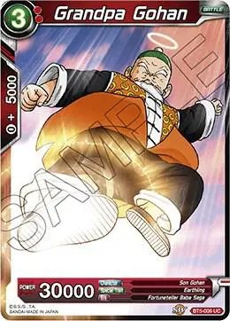 Grandpa Gohan card art