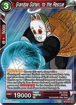 Grandpa Gohan, to the Rescue card art