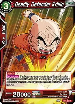 Deadly Defender Krillin card art