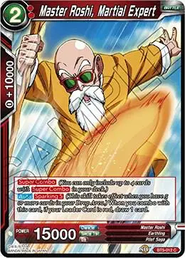 Master Roshi, Martial Expert card art