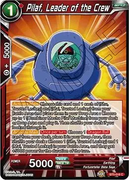 Pilaf, Leader of the Crew card art