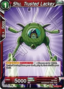Shu, Trusted Lackey card art