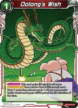 Oolong's Wish card art