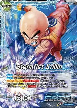 Krillin // Stormfist Krillin card art