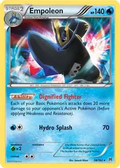 Empoleon - 38/162 (Battle Arena Deck Exclusive) card art