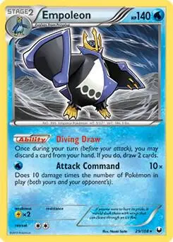 Empoleon - 29/108 (Battle Arena Deck Exclusive) card art