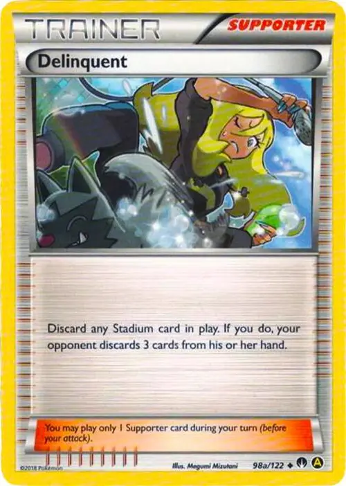 Delinquent - 98a/122 card art
