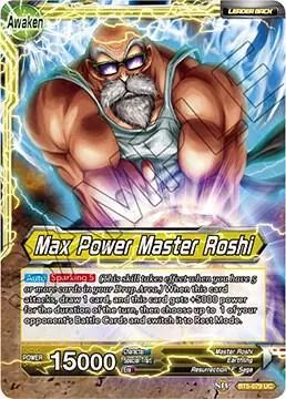 Master Roshi // Max Power Master Roshi card art
