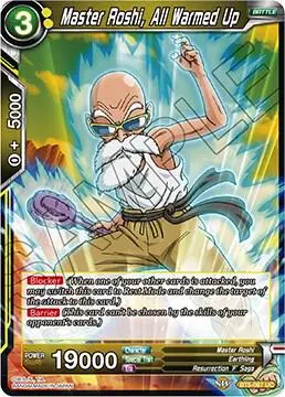 Master Roshi, All Warmed Up card art