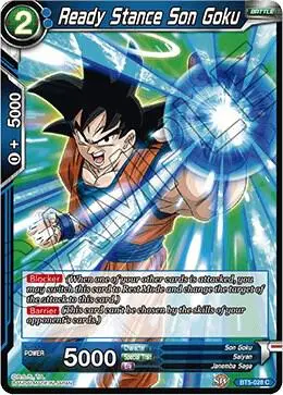 Ready Stance Son Goku card art