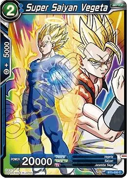 Super Saiyan Vegeta card art