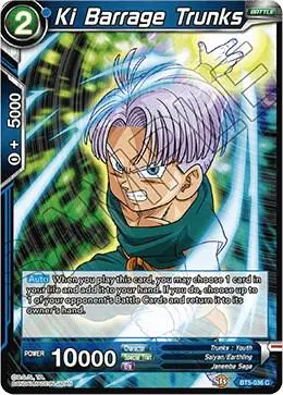 Ki Barrage Trunks card art