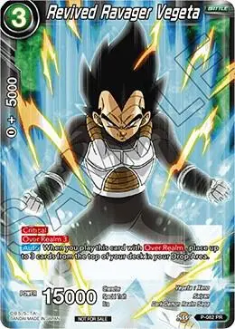 Revived Ravager Vegeta card art