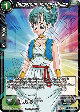 Dangerous Journey Bulma card art