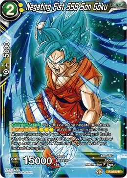 Negating Fist SSB Son Goku card art