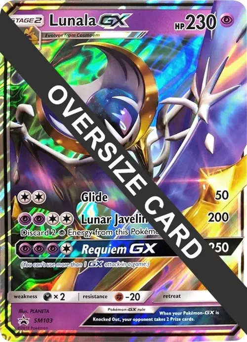 Lunala GX - SM103 card art