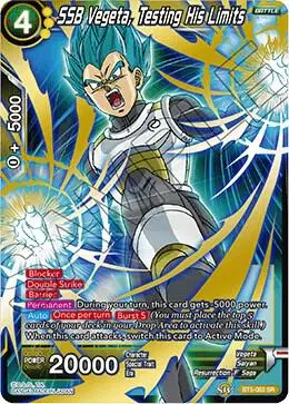 SSB Vegeta, Testing His Limits card art