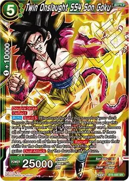 Twin Onslaught SS4 Son Goku card art