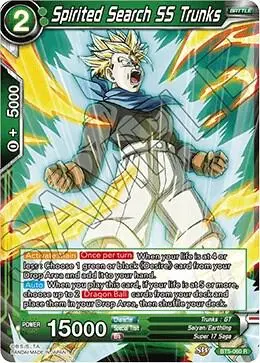 Spirited Search SS Trunks card art