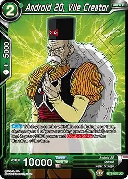 Android 20, Vile Creator card art