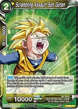 Scrambling Assault Son Goten (Event Pack 2 - 2018) card art